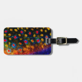 "美しい皮、カワマス" ラゲッジタグ (正面横)