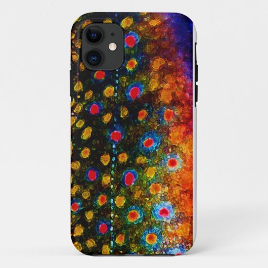 美しい皮、カワマス Case-Mate iPhoneケース (裏面)