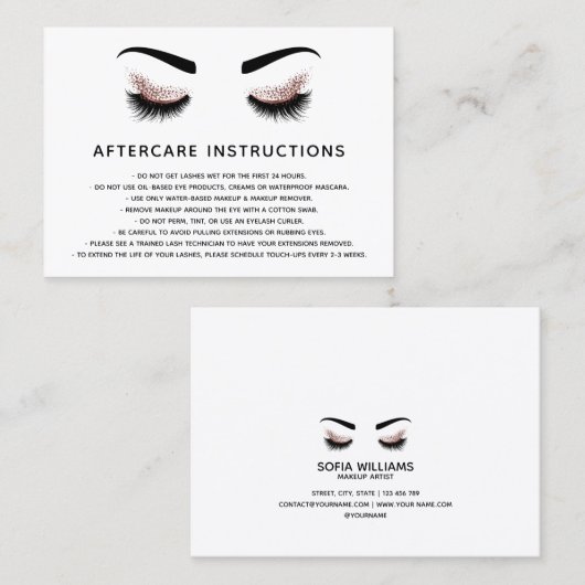 美しい目のバラ金ゴールドグリッター後介護 紹介カード