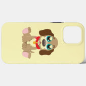 美しい目をした可愛い子犬 Case-Mate iPhoneケース (裏面 (横))