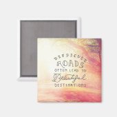 美しい目的地へ難しい道 マグネット (正面/裏面)