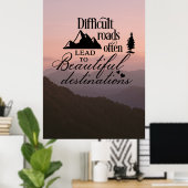 美しい目的地 ポスター (ホームオフィス)