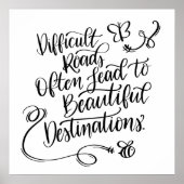 美しい目的地 ポスター (正面)