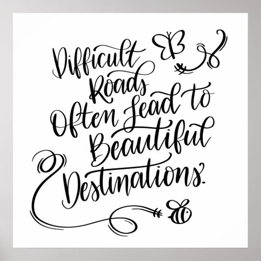 美しい目的地 ポスター (正面)