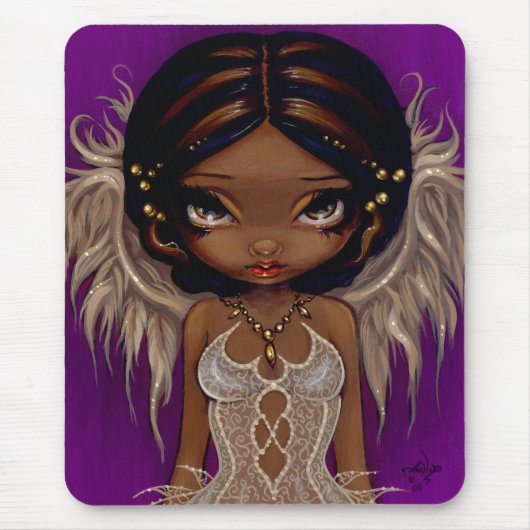 "美しい目"のマウスパッド マウスパッド (正面)