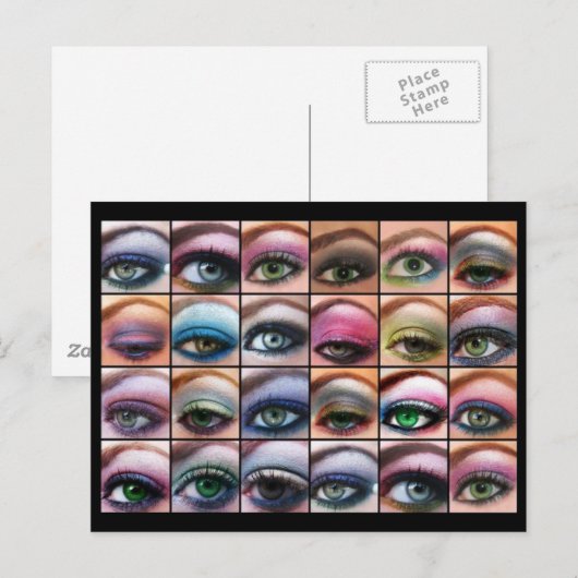 美しい目 ポストカード (正面/裏面)