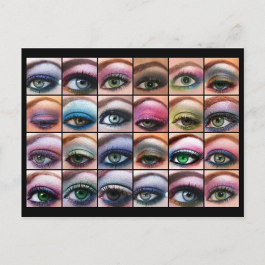 美しい目 ポストカード (正面)