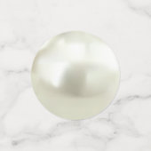 美しい真珠のビーチ結婚式テーブル紙吹雪 コンフェッティ (スモール正面)