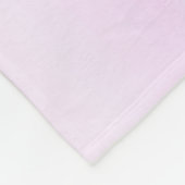 美しい真珠ハート30結婚周年 フリースブランケット (角)