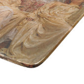 美しい眠い女性(ドリーマー) (ヴィンテージアート) カッティングボード (角)