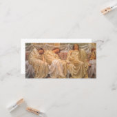 美しい眠い女性(ドリーマー) (ヴィンテージアート) カード (正面/裏面インサイチュ)