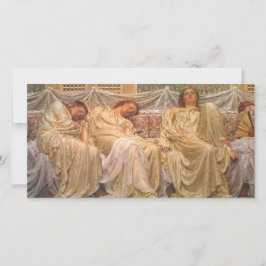 美しい眠い女性（ドリーマー） (ヴィンテージアート) カード