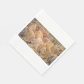 美しい眠い女性（ドリーマー） (ヴィンテージアート) スタンダードランチョンナプキン (角)