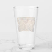 美しい眠い女性(ドリーマー) (ヴィンテージアート) タンブラーグラス (裏面)