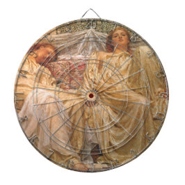 美しい眠い女性（ドリーマー） (ヴィンテージアート) ダーツボード