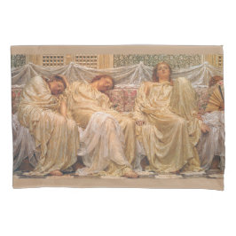 美しい眠い女性（ドリーマー） (ヴィンテージアート) 枕カバー