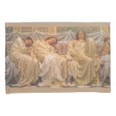 美しい眠い女性（ドリーマー） (ヴィンテージアート) 枕カバー (正面右)