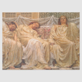 美しい眠い女性（ドリーマー） (ヴィンテージアート) 薄葉紙