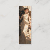 美しい眠れる花嫁アニメ スキニー名刺 (正面)