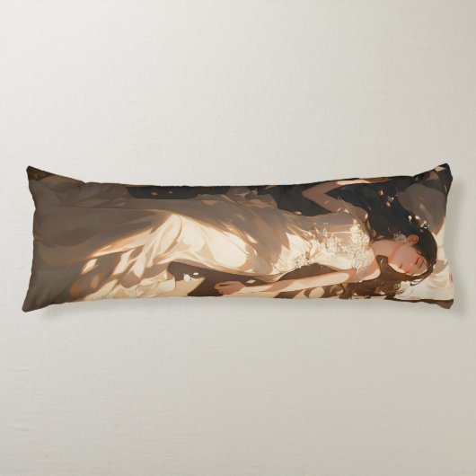 美しい眠れる花嫁アニメ ボディピロー (正面)