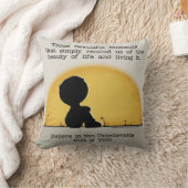 美しい瞬間 クッション (ブランケット)