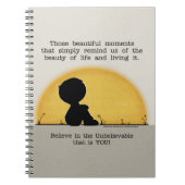 美しい瞬間 ノートブック (正面)