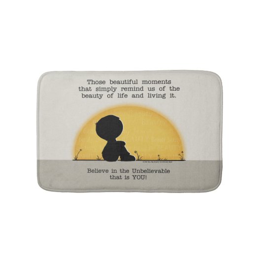 美しい瞬間 バスマット (正面)