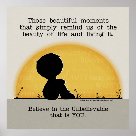 美しい瞬間 ポスター (正面)