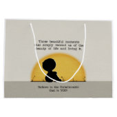 美しい瞬間 ラージペーパーバッグ (裏面)