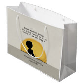 美しい瞬間 ラージペーパーバッグ (裏面アングル)