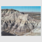 美しい砂漠の山の写真 薄葉紙 (正面)