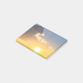 美しい砂漠の日の出 ポストイット (アングル)