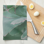 美しい砂漠の植物写真 キッチンタオル (四つ折り)