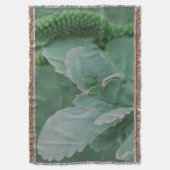 美しい砂漠の植物写真 スローブランケット (正面縦)