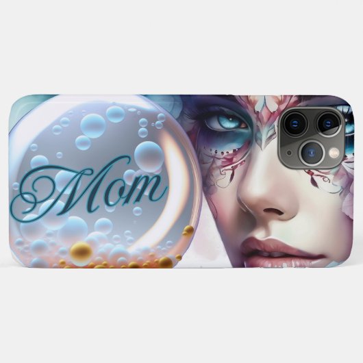 美しい神秘的なママファンタジーデザイン Case-Mate iPhoneケース (裏面(横))