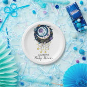 美しい神秘的な星の赤ちゃんシャワー ペーパープレート (パーティー)