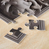 「美しい神秘的な馬」 34 ジグソーパズル (側面)