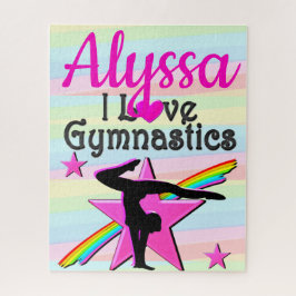 美しい私は体操デザイン ジグソーパズル