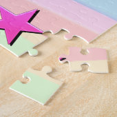 美しい私は体操デザイン ジグソーパズル (側面)