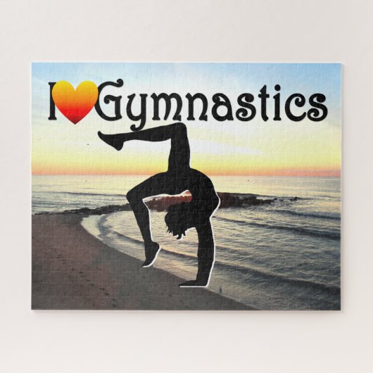 美しい私は体操パズル ジグソーパズル (横)