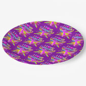 美しい私は体操紙プレート ペーパープレート (アングル)