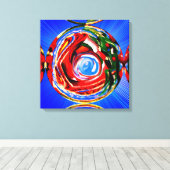 美しい秋のスピリットアート キャンバスプリント (インサイチュ (ウッドフロア))