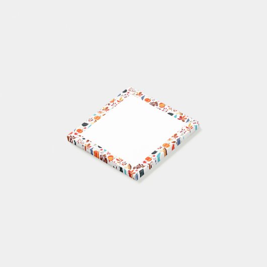 美しい秋のパターン3 ポストイット (アングル)