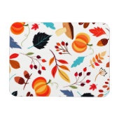 美しい秋のパターン マグネット (横)