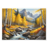 美しい秋の景色 フォトプリント            (正面)