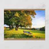 美しい秋の景色 ポストカード (正面)