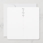 美しい秋の果物の挨拶カード (裏面)