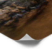 美しい秋の森 ポスター (角)