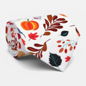 美しい秋の模様- ネクタイ (ロール)