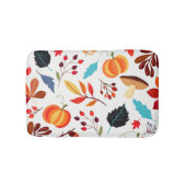 美しい秋の模様- バスマット (正面)